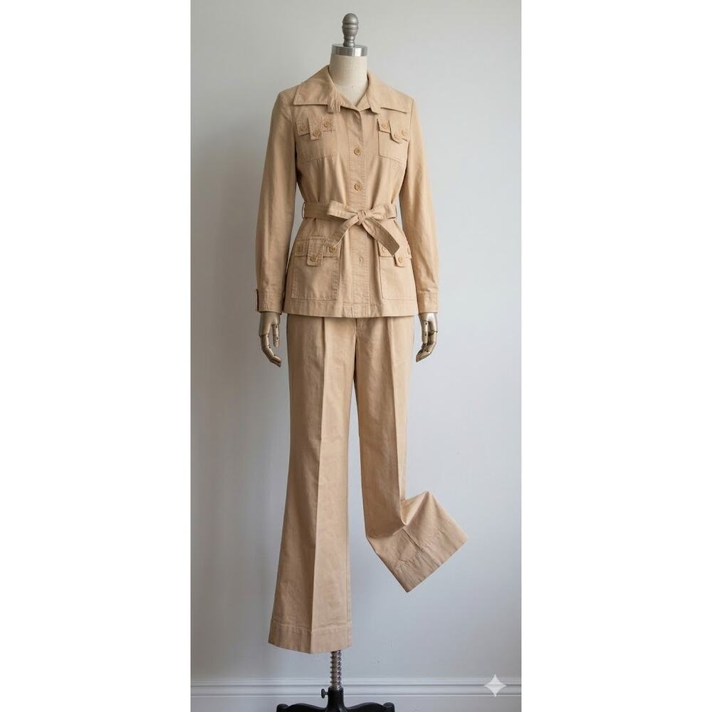 Vintage Suit Yourself At Alexanders Pants Set Flares Bells Size 15/16 READ